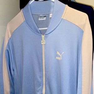 Men’s Adidas Zip up jacket blue